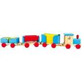 Small Foot Chemin de fer en bois Train de bois Wagon de chemin de fer Legler Blocs de construction