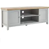 Beliani Meuble Tv Gris Hamp