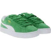 Puma Baskets 'SUEDE XL' jaune / vert / blanc