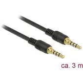 DeLOCK 85601 câble audio 3 m 3,5mm Noir