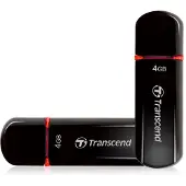 Transcend Jetflash 600 4gb Usb 2.0 Pendrive Noir