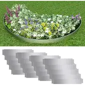 vidaXL Bordure de pelouse 20 pcs. Acier galvanisé 100 x 20 cm