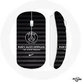 MANIACASE Souris Sans Fil - - Paris Saint Germain - Multicolore - Compatible Mac et PC - USB Wifi