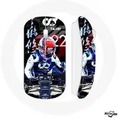 MANIACASE Souris sans fil Yuki tsunoda Formule 1 Bleu