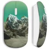 MANIACASE Souris sans fil Green sky mountain