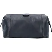 The Chesterfield Brand Trousse de toilette Wax Pull Up en cuir 29 cm, Trousse de toilette, Noir