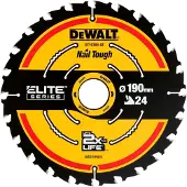 DeWalt Lame de scie circulaire - - DEWDT10304QZ - 190 x 30 mm - 24 dents - Cadrage Extreme