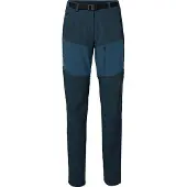 Vaude Elope Zip Off Pants Bleu 46 / Regular Femme