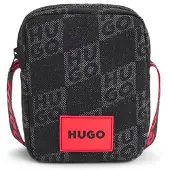 HUGO Sac messenger à imprimé logo revisité pour enfant