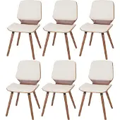 MCW Chaise de salle à manger -B16 (lot de 6)