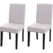 Mendler Chaise de salle à manger Littau (lot de 2)