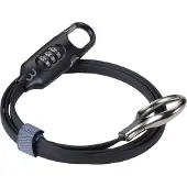 Bbb LoopSafe Verrouillage par câble en acier noir