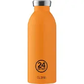 24Bottles Gourdes 'Clima' orange / noir