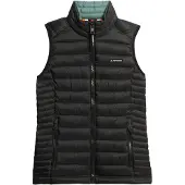 Superdry Femme Gilet Matelassé Fuji Lite Coupe Ajustée Noir Taille: 44