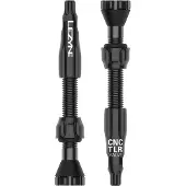 Lezyne Tire And Tube Sealant Cnc Tubeless Presta Valves Noir 44 mm