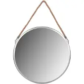 Tutumi Miroir Rond Sur Corde 40cm Silver Klmh-0410s-1