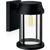 Philips Applique murale d'extérieur BELLINI E27 IP44 ronde noire