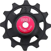 BBB Rollerboys Ceramic Sram Jockey Wheel Set Rouge 12-14t