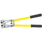 GEKO | Pince à sertir pour cosse de batterie, 6-50mm, Pince à sertir pour cosse de câble, Jeu de pinces à sertir pour cosse de câble, Pince pour embouts de câble