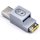 Smartkeeper UCL03YL Basic "USB-A Port" Smart Data Blocker gelb