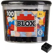 Simba - 104114114 - Ensemble De Blocs De Construction - Blox 4 - 100 Pièces - Noir