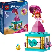 LEGO Disney Princess 43259 Boîte à musique Arielle 43259
