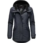 NAVAHOO Veste d’hiver 'Lindraa' bleu foncé