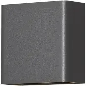 Konstsmide Applique murale Chieri. 2x2 LED anthracite ‖ 7891-370