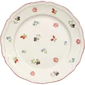 Villeroy & Boch 6x Frühstücksteller Petite Fleur, Assiettes, Blanc