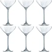 Chef & sommelier Gläsersatz Symetrie Cocktail Glas 210 ml (6 Stück)