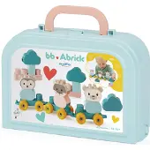 Abrick Zoobier avec briques dans une valise, 28dlg.