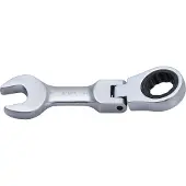 Bgs Clé mixte à cliquet courte à couder 18 mm (18 mm)