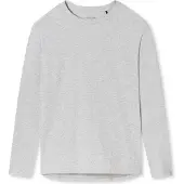 Schiesser Chemise de nuit gris clair