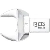 Bgs Clé plate 19 mm Empreinte 14 x 18 mm (19 mm)