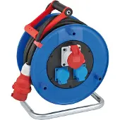 Brennenstuhl Garant CEE 1, IP44, enrouleur de câble pour l'industrie et les chantiers, bobine de 20 m, 1 pièce.