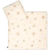 Julius Zöllner Parure de lit enfant Organic Sunshine 100 x 135 + 40 x 60 cm (135 x 100 cm, 60 x 40 cm)
