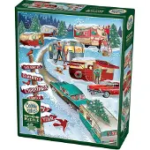 Cobble Hill Puzzle Christmas Campers - 1000 pièces