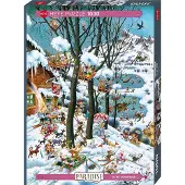 Heye Puzzle Le puzzle HEYE Paradis : En hiver 1000 pièces