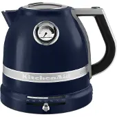 KitchenAid 5KEK1522EIB bouilloire 1,5 L 2400 W Noir, Bleu, Acier inoxydable