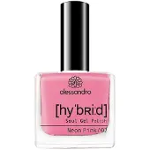 Alessandro Hybrid Soul Gel Polish 128 Neon Pink 8 ml