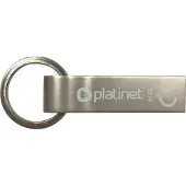 Platinet PMFMK64 (64 Go, USB-A), Clé USB, Argent