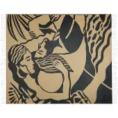 Beliani Couverture Kudiya 130 X 170 Cm Beige