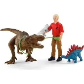 Schleich Dinosaurs Tyrannosaurus Rex Attack Multicolore 4-10 Years Enfants