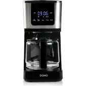 Domo Cafetière filtre programmable 10 tasses 900w noir - - DO733K - my favorite coffee