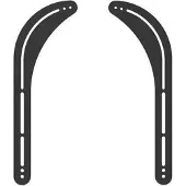 VivoLink Soundbar mount for 81,30cm (32") to 177,80cm (70") displays (VLMSB3270)