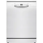 Bosch Série 2, SMS2ITW09E Lave-vaisselle indépendant, hauteur 84,5 cm, largeur 60 cm, blanc