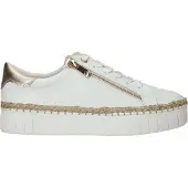 Marco Tozzi Baskets basses beige / blanc