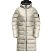 Jack Wolfskin Lenauplatz Coat Beige M Femme