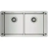 Teka Double évier Belinea Rs15 2c 740 Silentsmart Rectangular