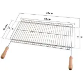 Sauvic Barbecue Extensible 60x40 Cm